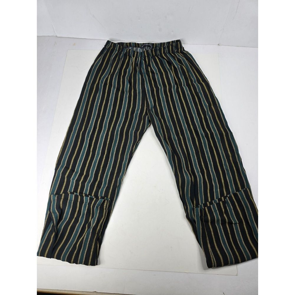 Brandy Melville Women's Striped Straight Pants Slacks‎ Boho Bohemian Size 3